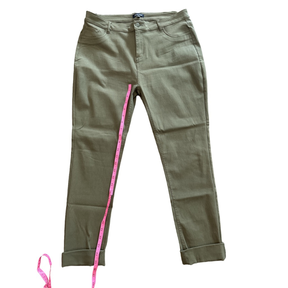 Women's Shinestar Pants Size 2X Green - Picture 4 of 6